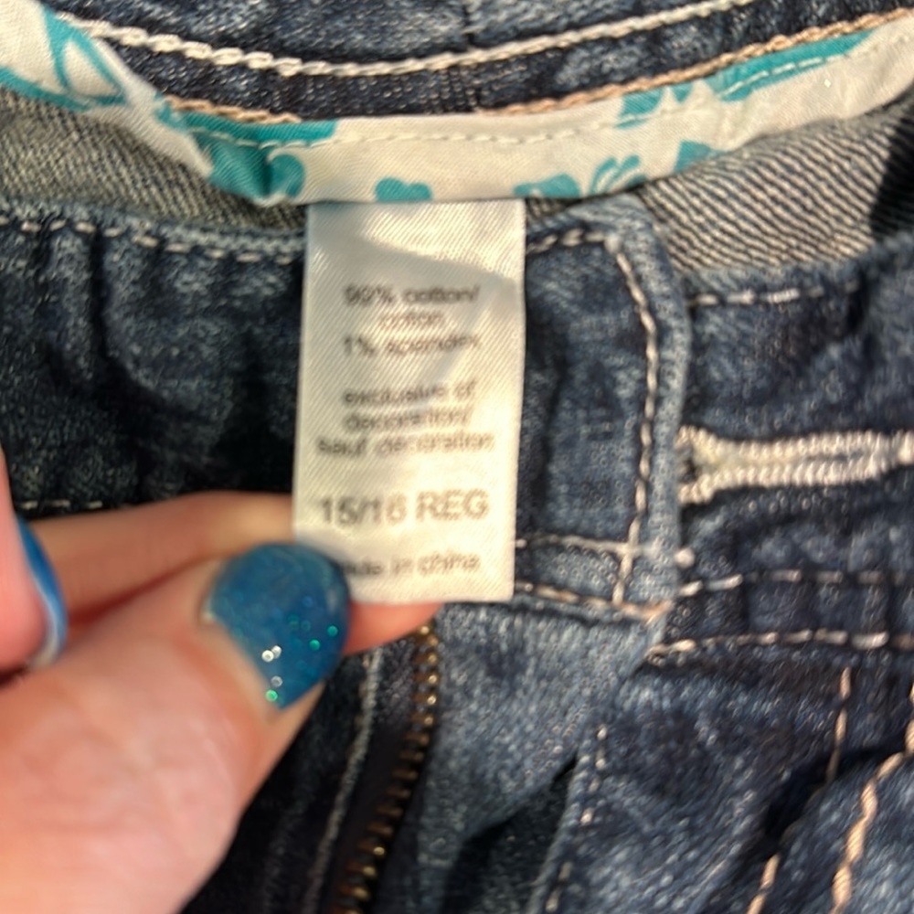 Maurice’s jeans 15/16 wide leg